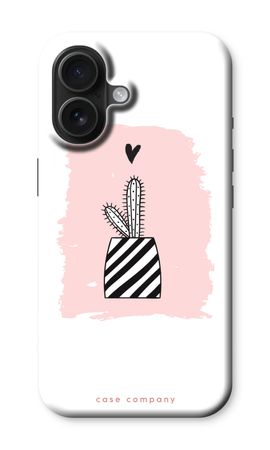 Black and white cactus