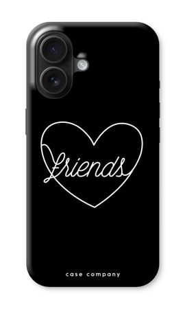 Friends heart black