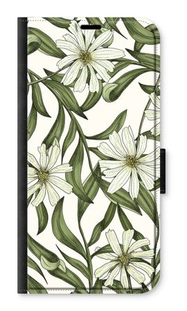 White flower pattern