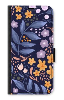 Flowers with blue leaves