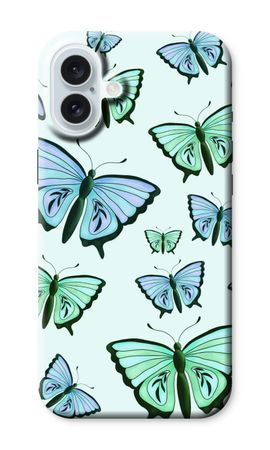 Blue & Green Butterflies