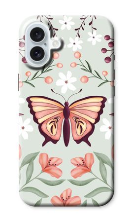 Butterfly in a floral world