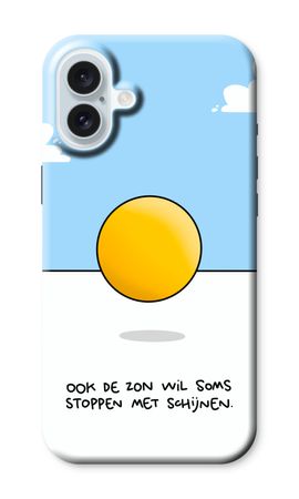 Stoppen met schijnen