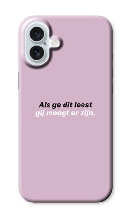 gij moogt er zijn