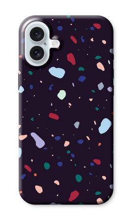 Dark Rounded Terrazzo