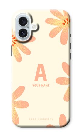 Peach Blossom Monogram