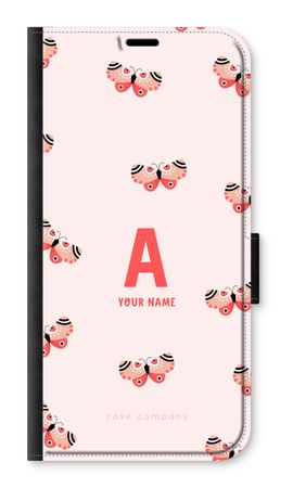 Rosy Butterflies Monogram