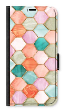 Hexagons in stained glass