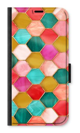 Hexagons in stained glass