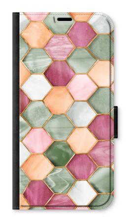 Hexagons in stained glass