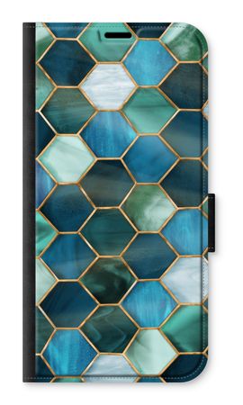 Hexagons in stained glass