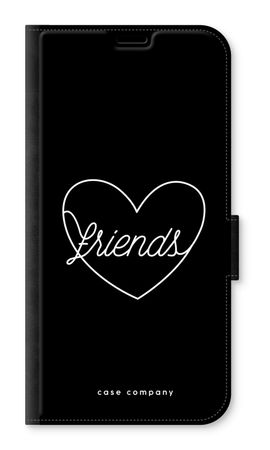 Friends heart black