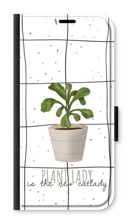 Houseplant on windowpane