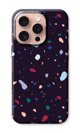 Dark Rounded Terrazzo