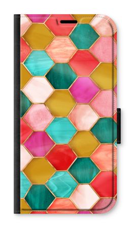 Hexagons in stained glass