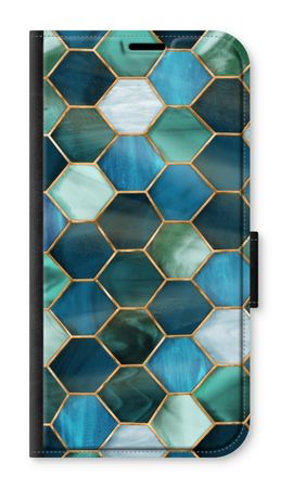 Hexagons in stained glass