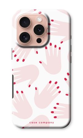 Hands pink