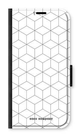 Cubes black and white