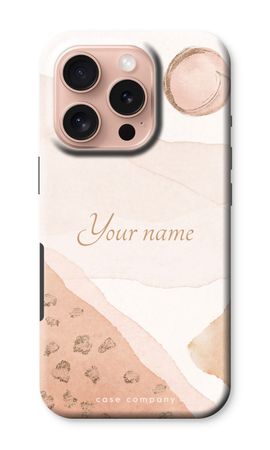 Gold Spots Namecase - Blush