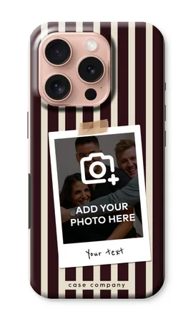 Polaroid - Retro, iPhone 16 Pro robuste Hülle