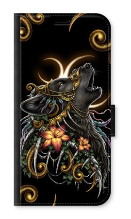 Heulender Wolf