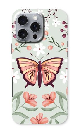 Butterfly in a floral world