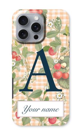 Monogram Strawberries