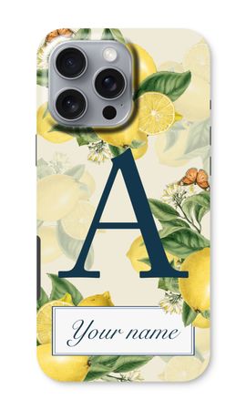 Monogram Lemons, Oranges of Peaches