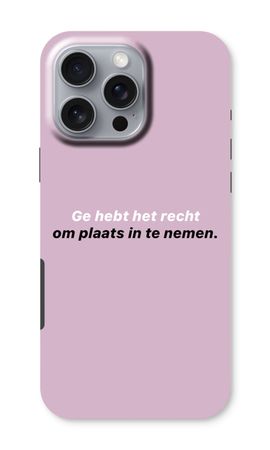 Ge hebt het recht