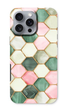 Hexagons in stained glass