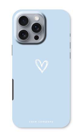 Pequeño corazón azul