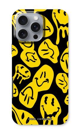 Carita sonriente que se derrite - Amarillo