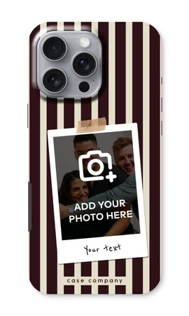 Polaroid - Retro, iPhone 16 Pro Max robuste Hülle