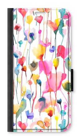 Fleurs sauvages colorées