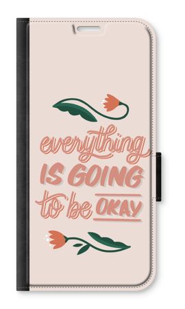 Optimistic flower girl