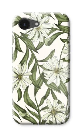 White flower pattern