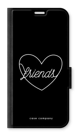 Friends heart black