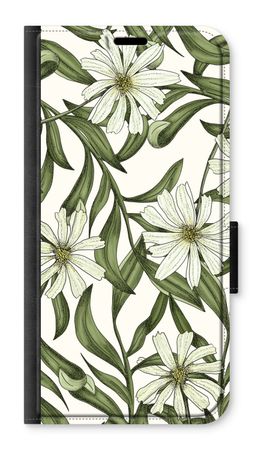 White flower pattern