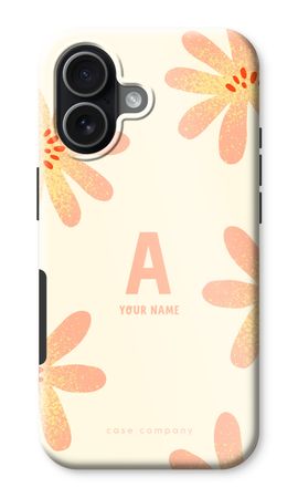 Peach Blossom Monogram