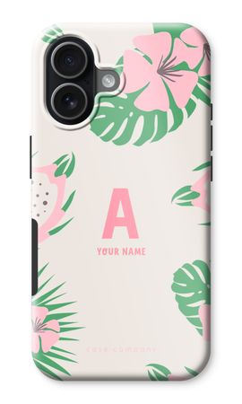 Jungle Blossom Monogram