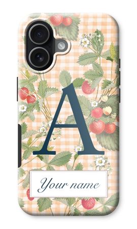 Monogram Strawberries