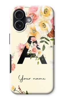 Flirty Flowers Monogram