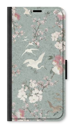 Blüte der japanischen Kranichvögel