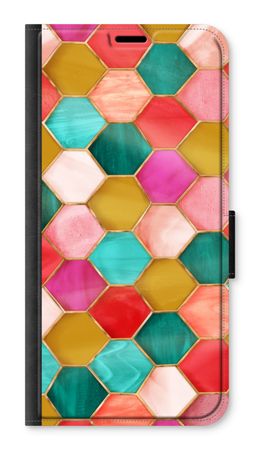 Hexagons in stained glass