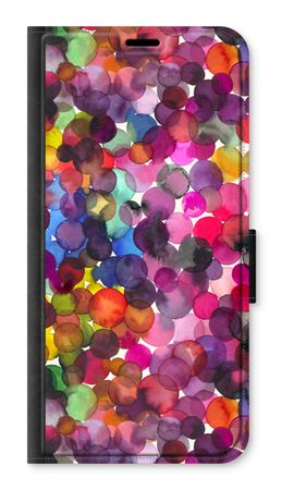 Points d'aquarelle superposés