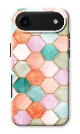 Hexagons in stained glass