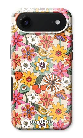 Retro Flowers N°2 - Yellow