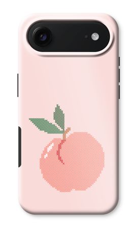 Stitched Peach