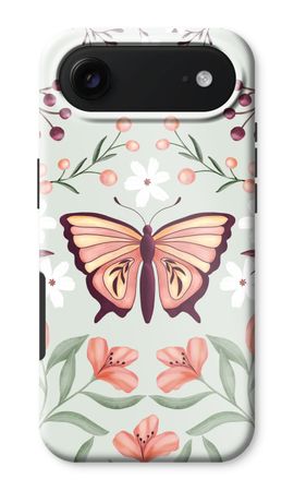 Butterfly in a floral world