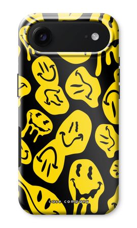 Melting smiley - Yellow